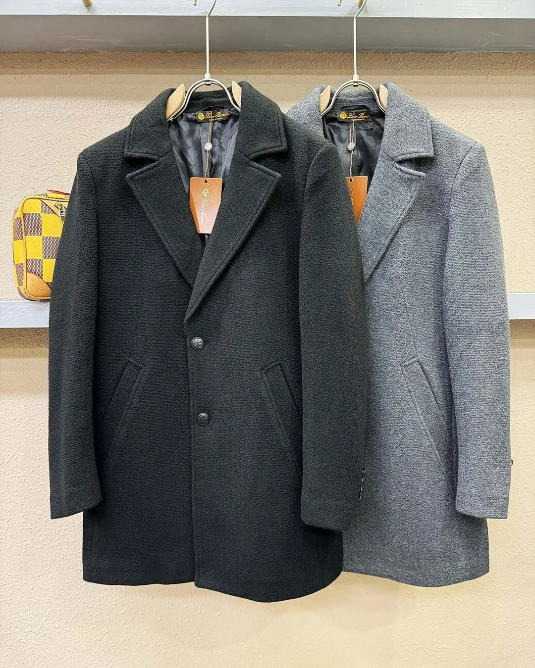 single-breasted wool overcoat photo 1