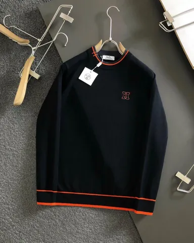 Fendi stripe-trim knit sweater