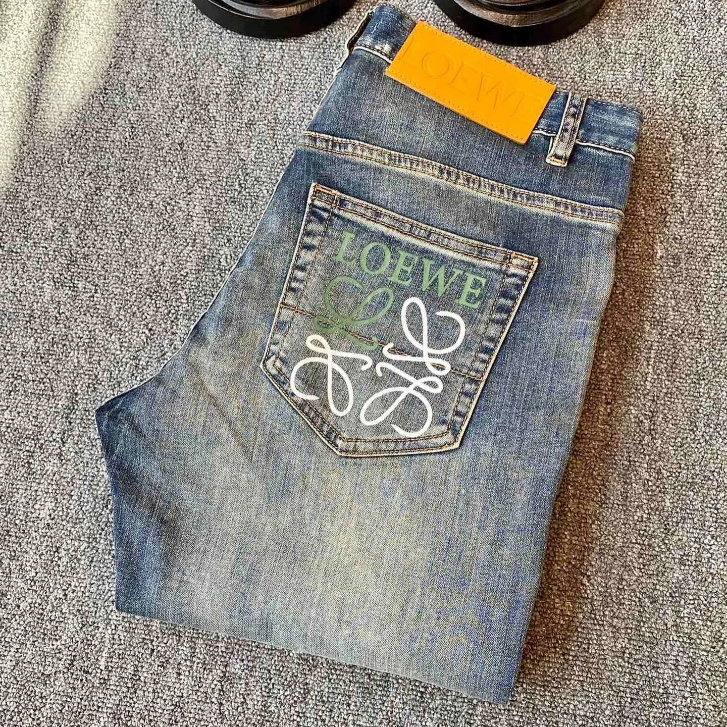 Loewe Anagram denim jeans photo 1