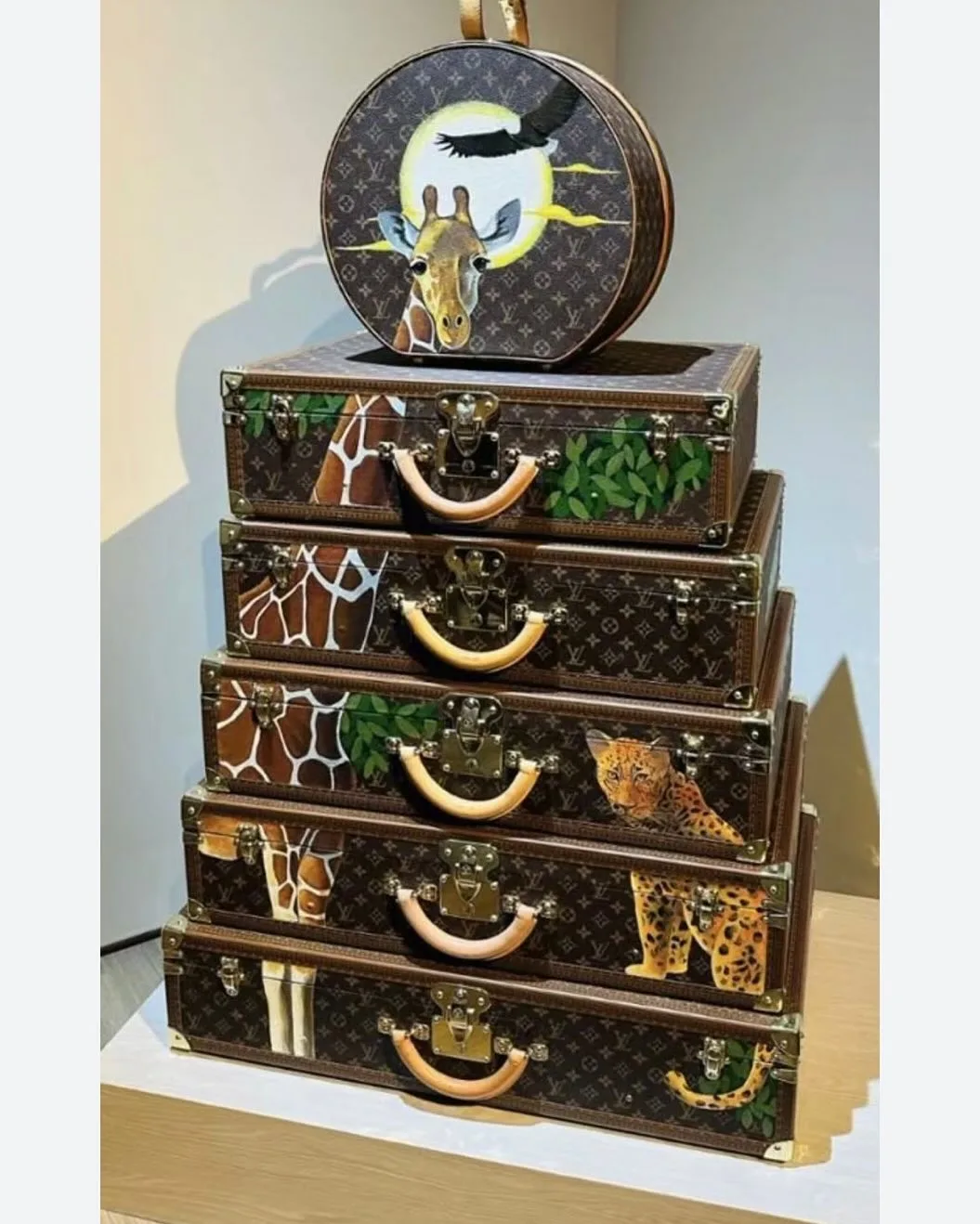 Louis Vuitton Decorative Trunk Stack photo 1