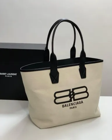 Balenciaga BB Logo Tote