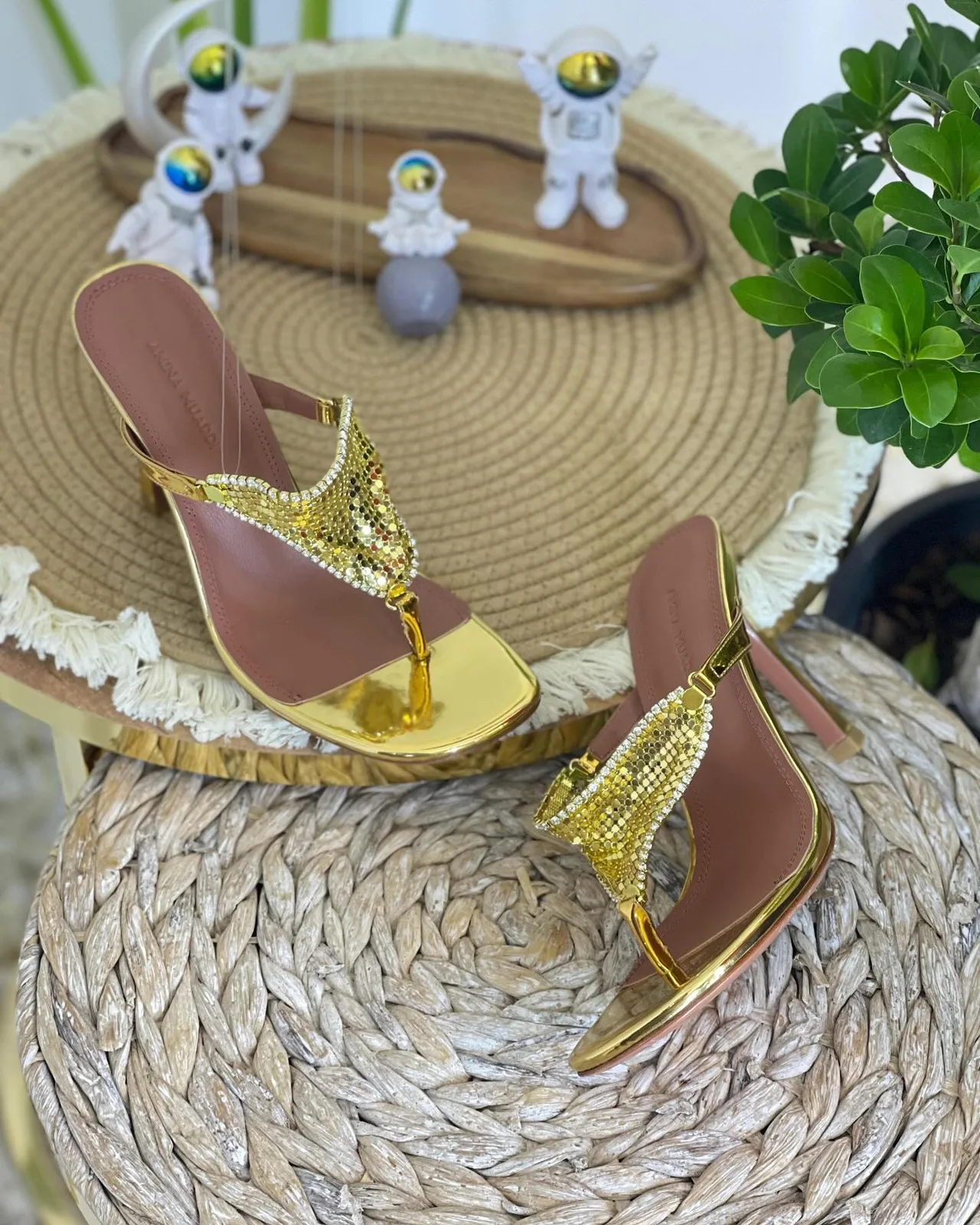 Embellished Thong Mules photo 1