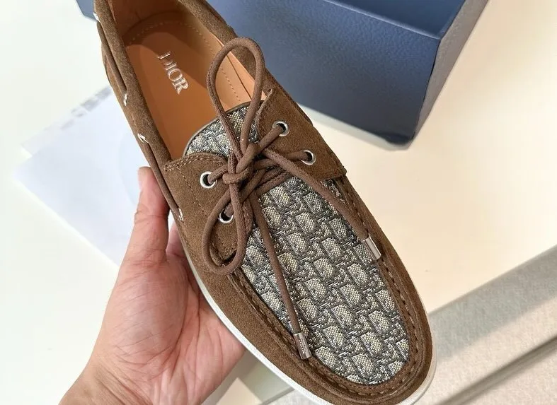 Dior Oblique Boat Shoe photo 1