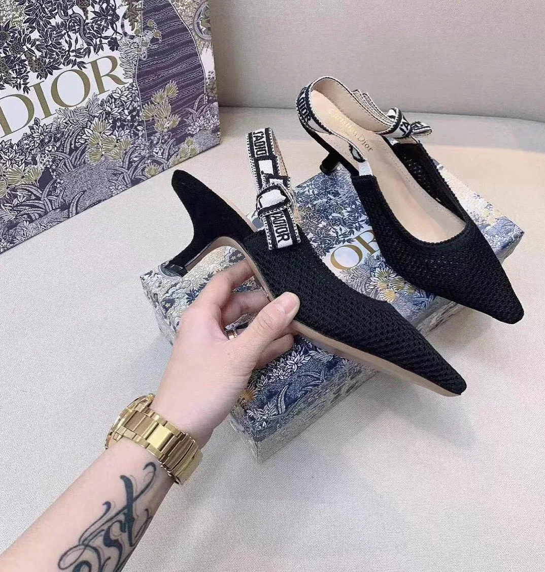 Dior Oblique slingback mule photo 1