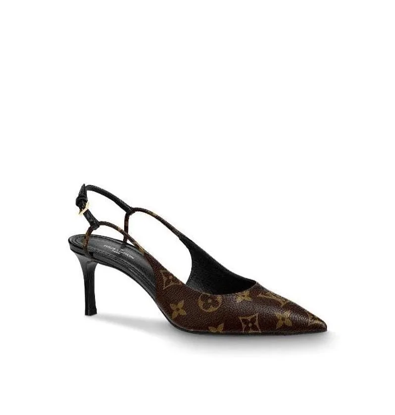 Louis Vuitton monogram slingback photo 1