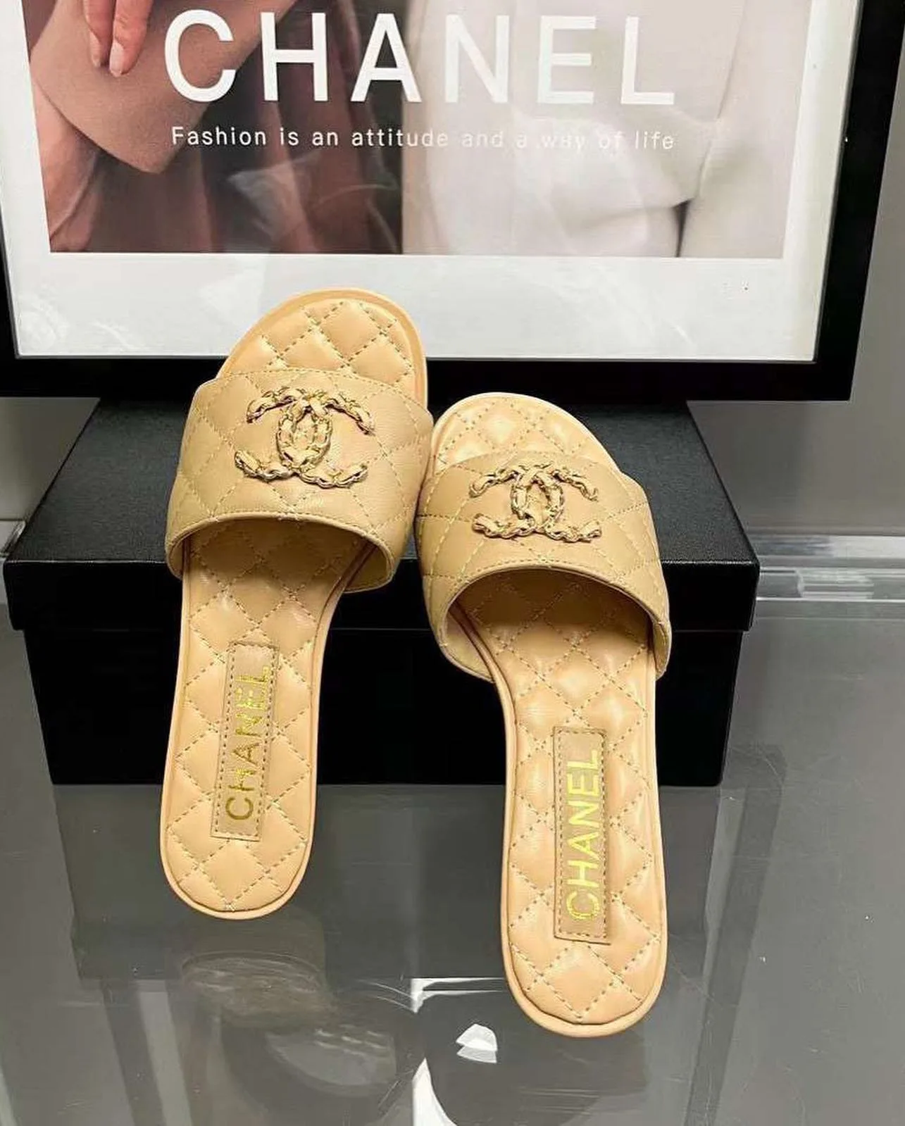 Chanel Slide Sandal photo 1
