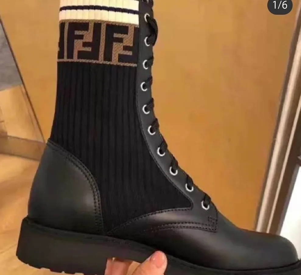 Fendi FF sock boot photo 1