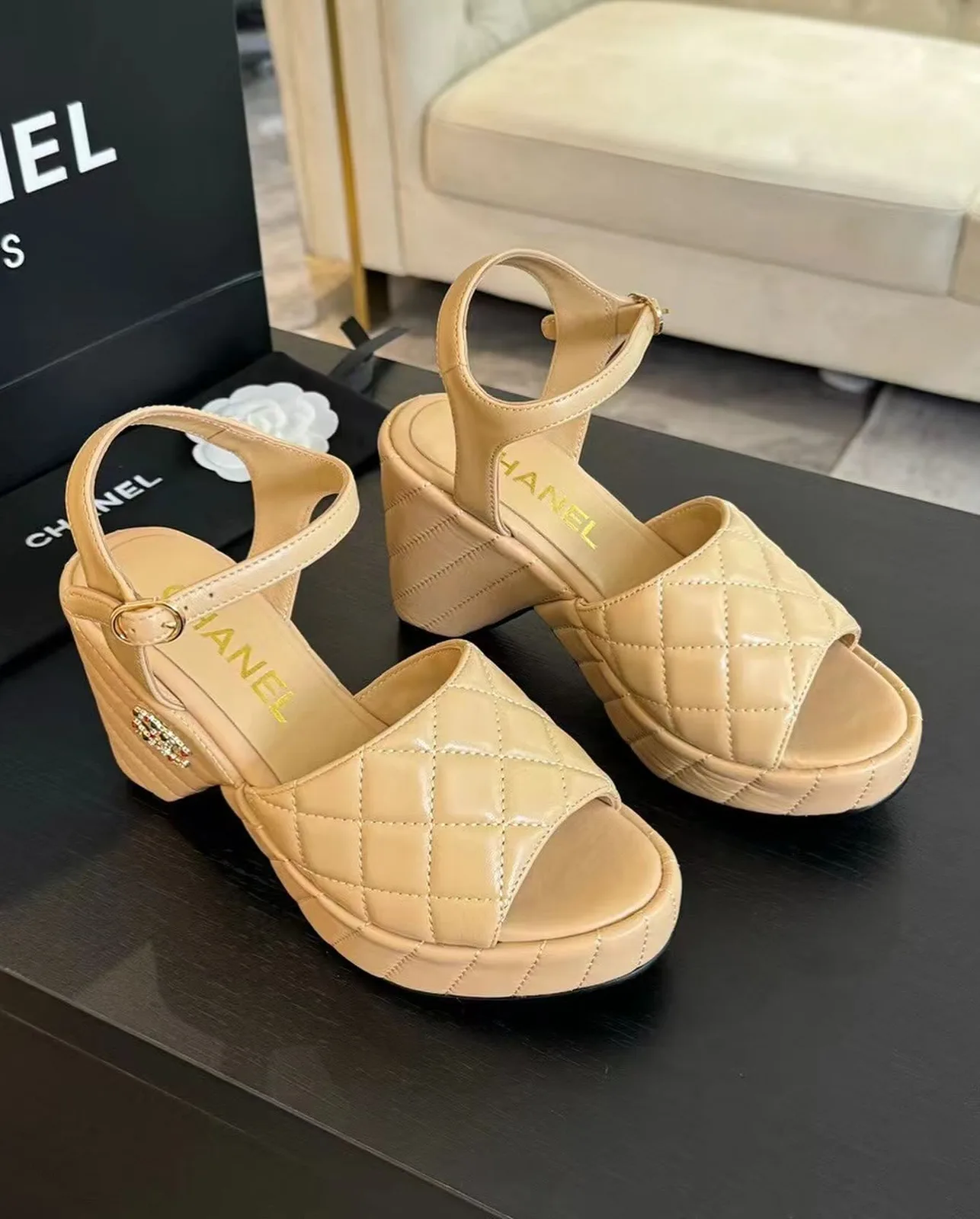 Chanel Platform Sandal photo 1