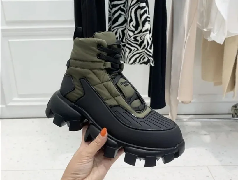 Prada Cloudbust Thunder high-top boot photo 1