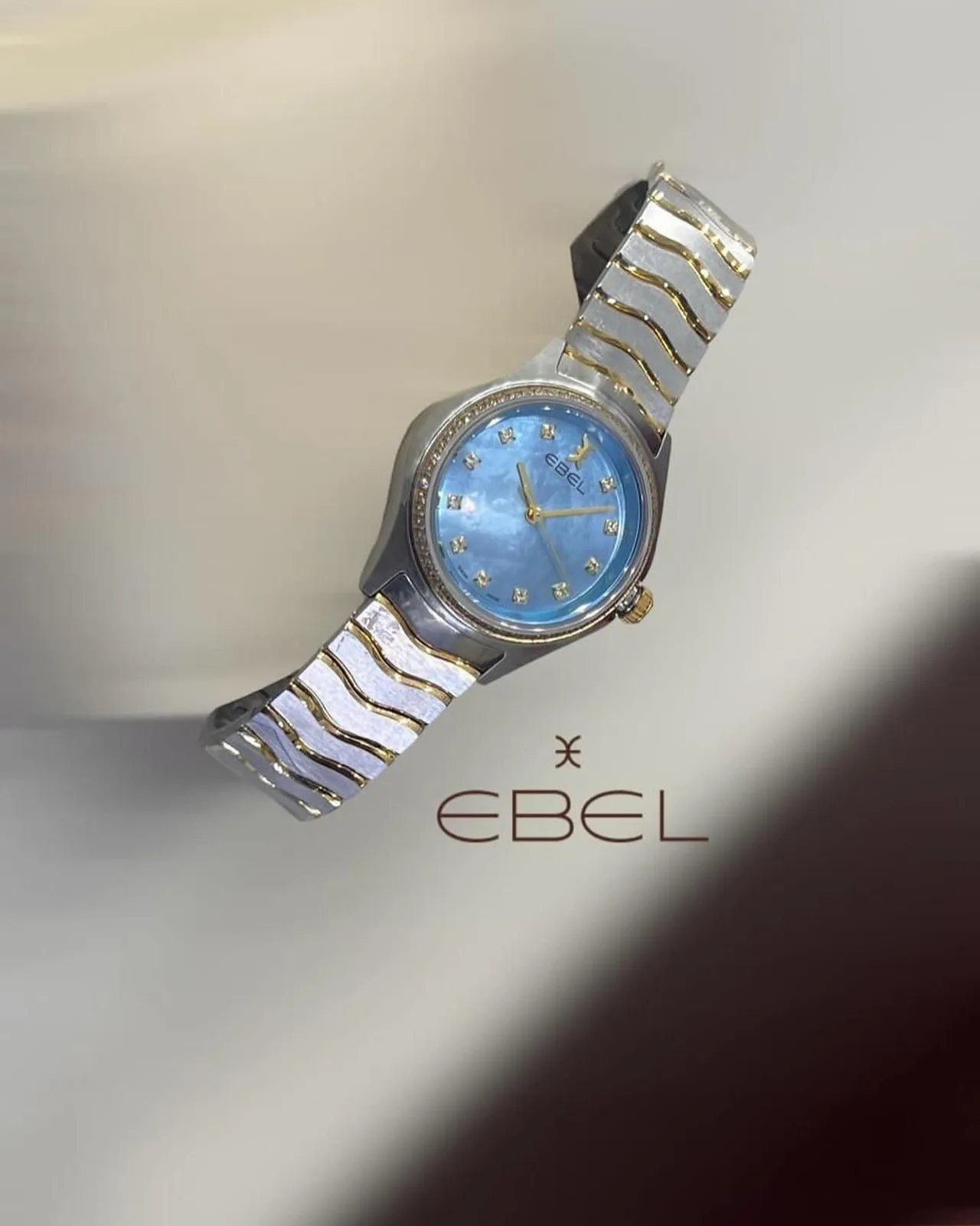 Ebel ladies round bracelet watch photo 1